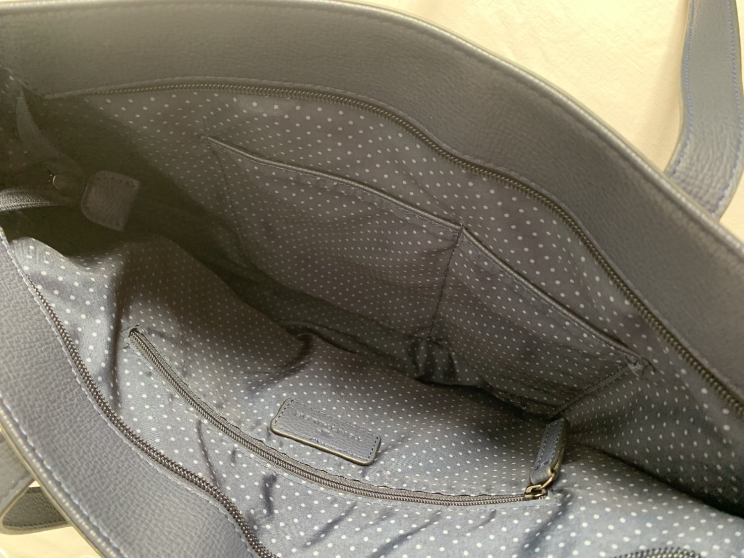 Peterborough HANDBAG - LARGE, NAVY BLUE, NEW
