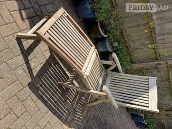Garden chairs x2
