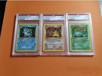 Pokemon 1st edition base set psa 9 