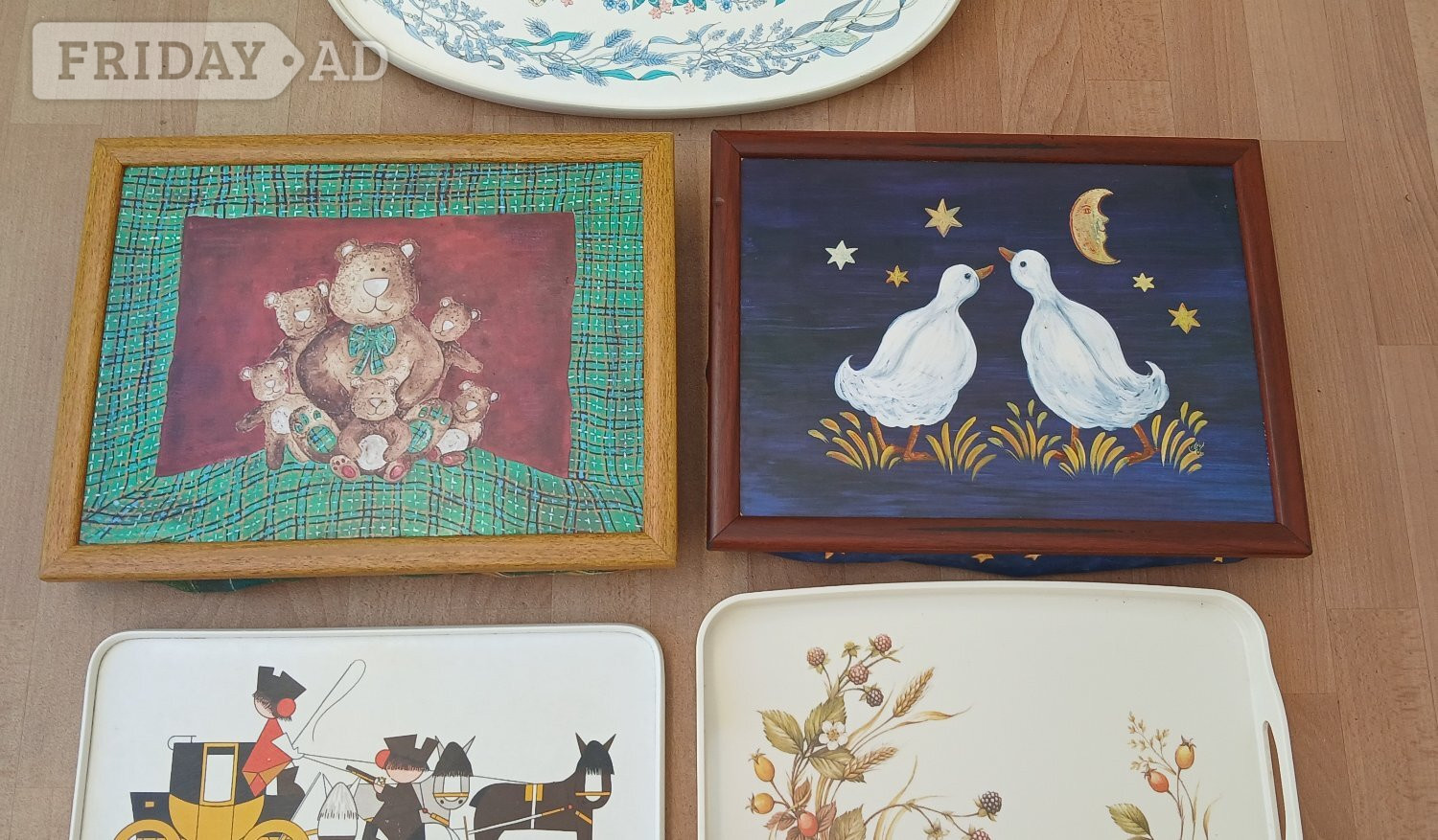Bath Serving Trays bundle lot