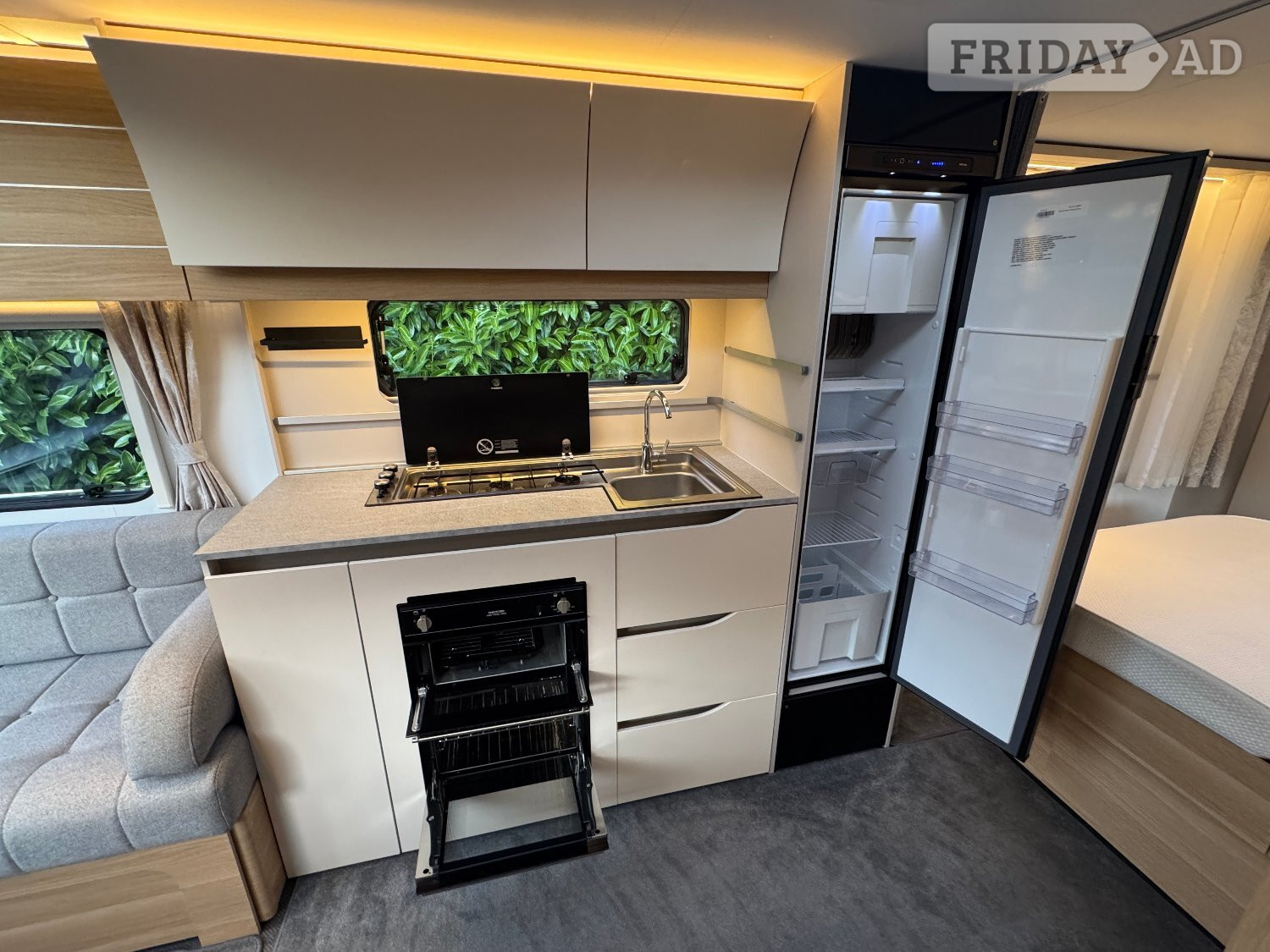 Adria Adora Isonzo 4 Berth 2021 Caravan with Fixed Island bed and Motor Movers - Motorhomes & Caravans