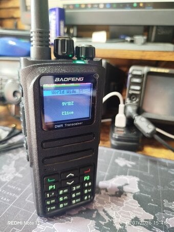 Baofeng DM-1701A 5W Dual Band DMR Handheld dual band (UHF/VHF) 