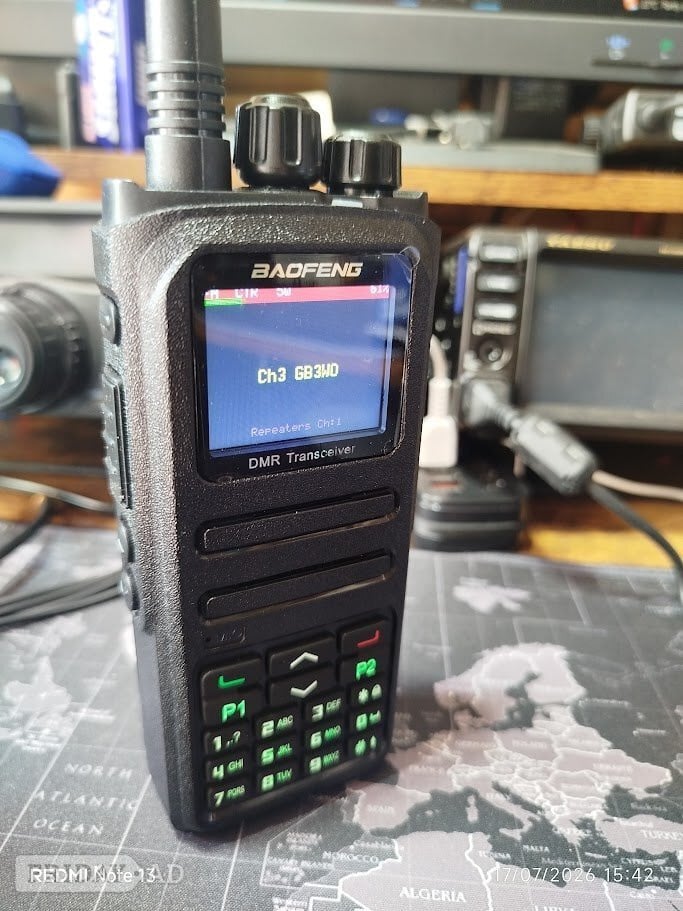 Steyning Baofeng DM-1701A 5W Dual Band DMR Handheld dual band (UHF/VHF) 