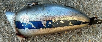 FUEL TANK FOR CLASSIC MOTORCYCLE GREEVES TRIALS SCOTTISH 