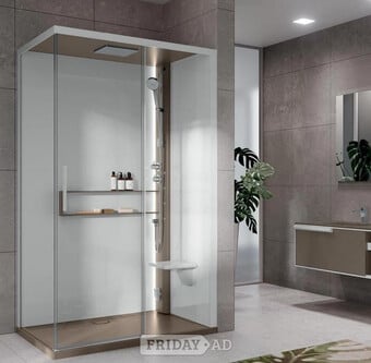 Leak free shower pods