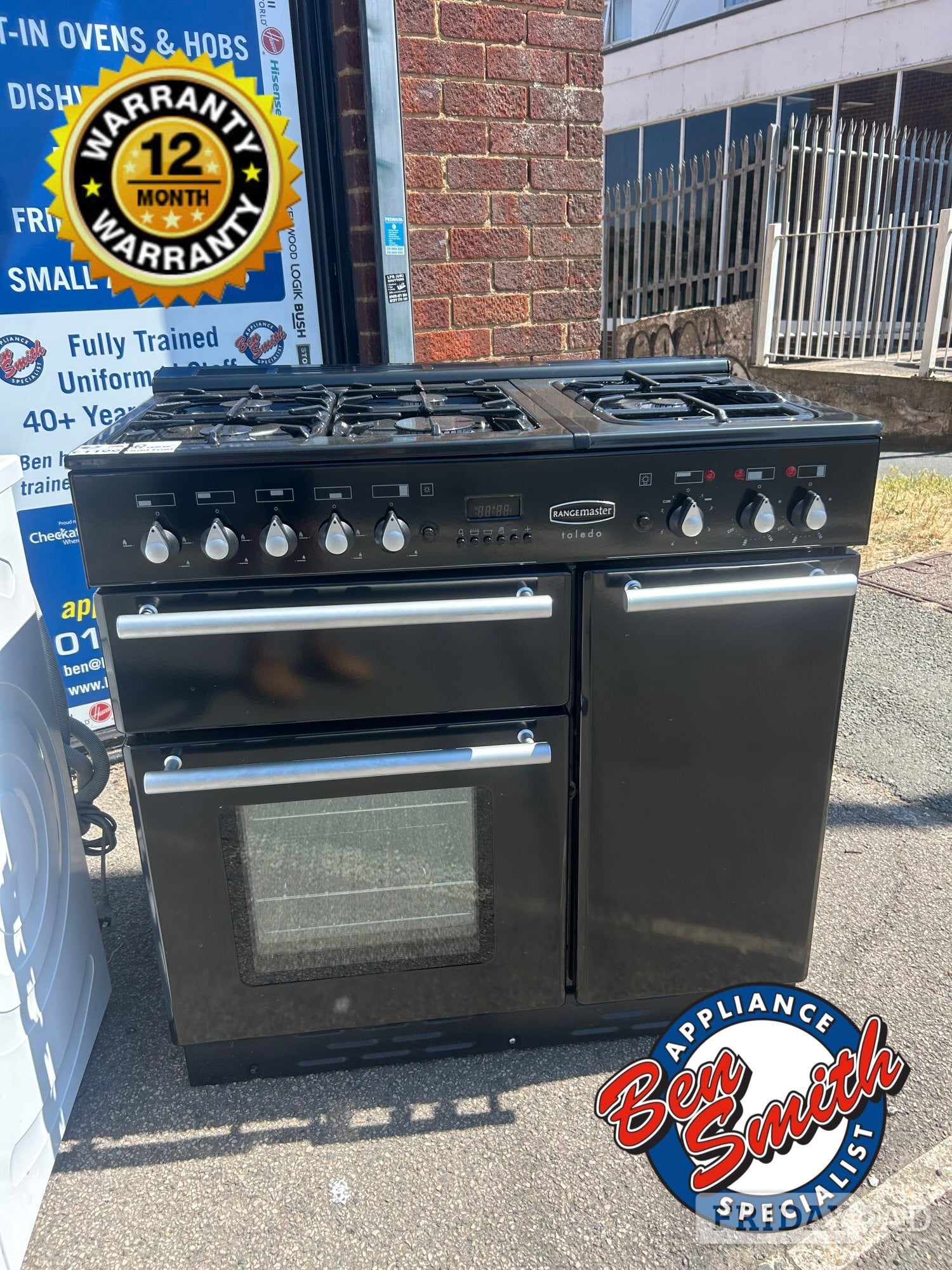 RANGEMASTER 90 DUEL FUEL COOKER in St. Leonards-On-Sea