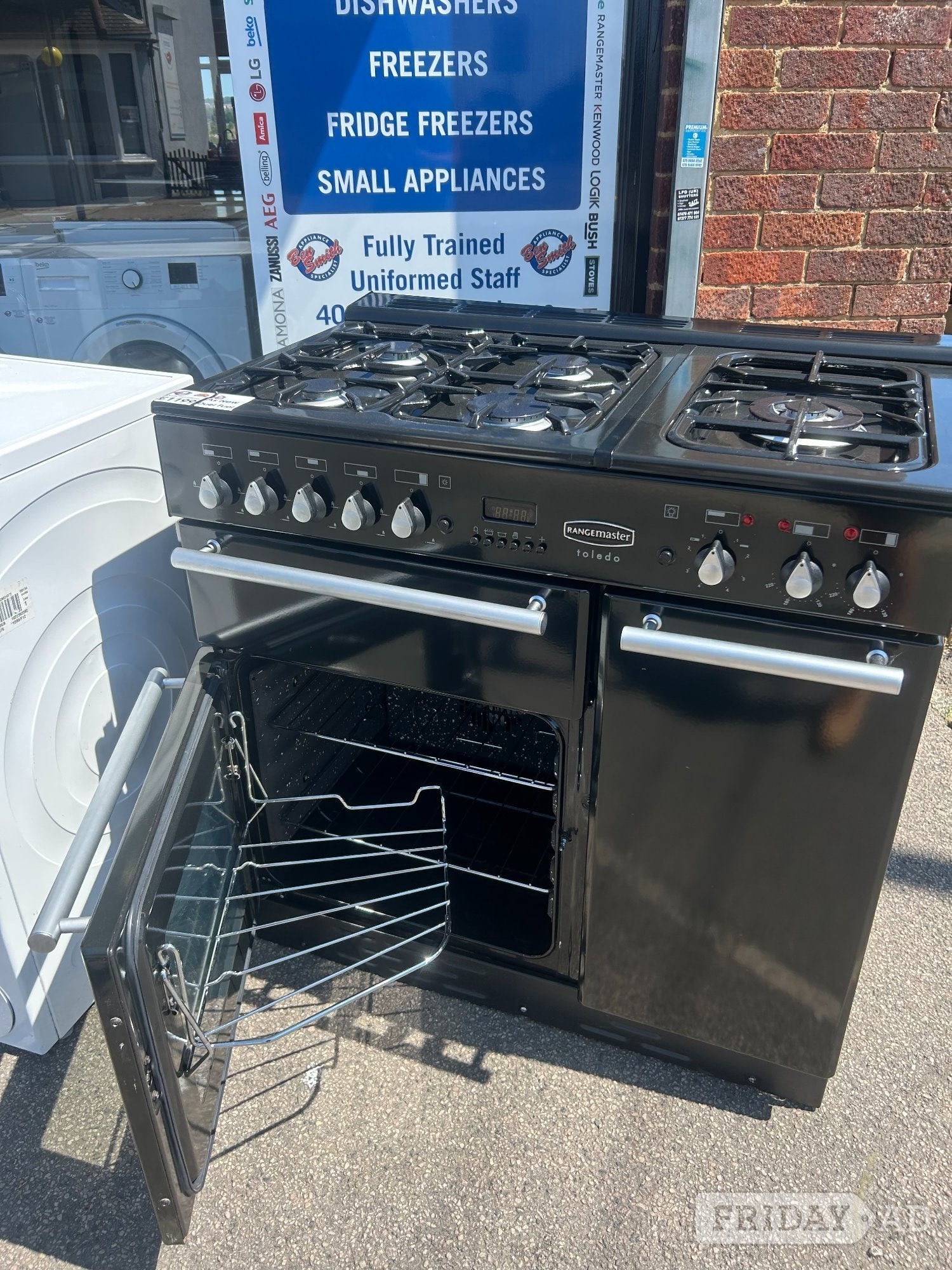 RANGEMASTER 90 DUEL FUEL COOKER