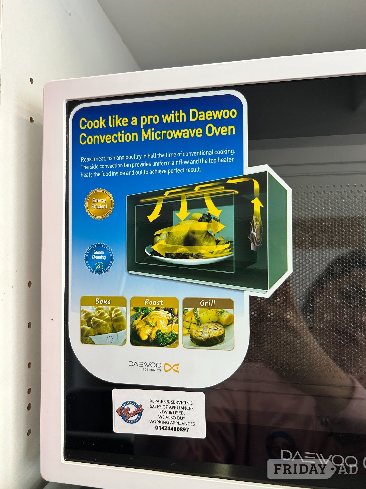 DAEWOOD COMBI MICROWAVE - Home Appliances in St. Leonards-On-Sea