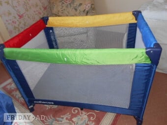 Travel cot.  Very little use.  