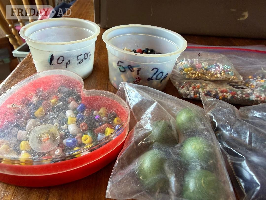 Beads for craft work in Worthing