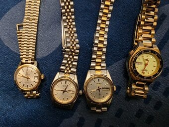 Collection of wrist watches