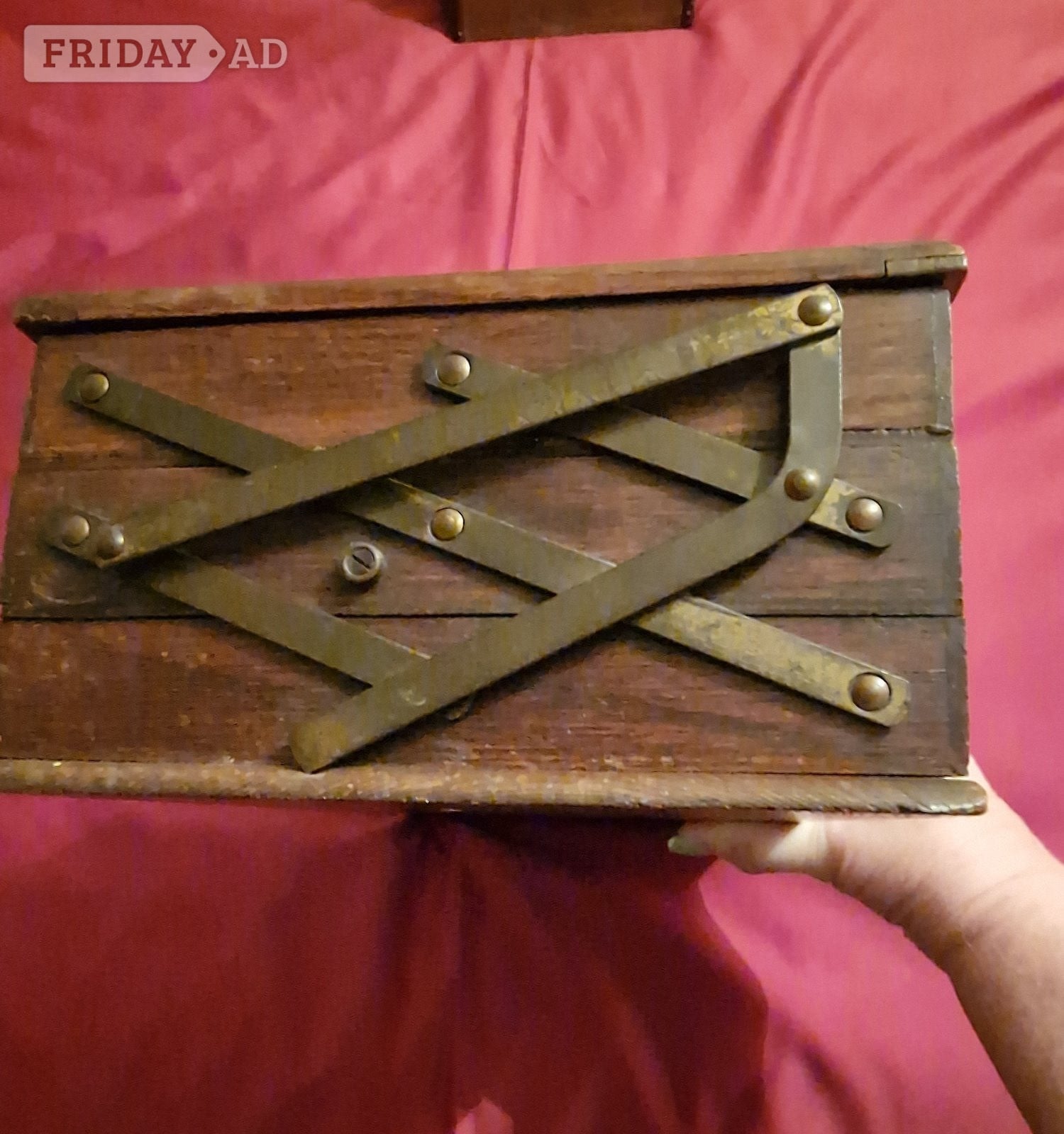 Clark's Anchor Display Box  - Antiques & Collectables
