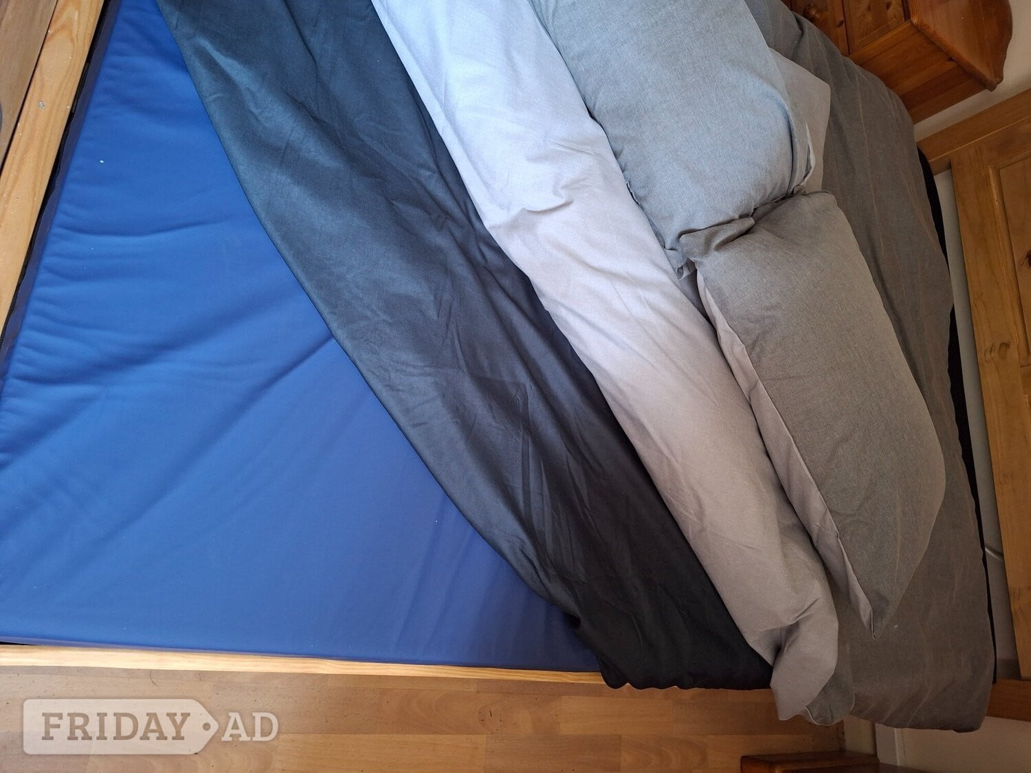 Double mattress waterproof brand new/unused with waterproof bedding in Brighton