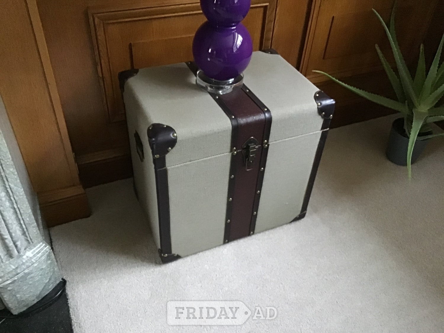 Birmingham Decorative Wooden Trunk