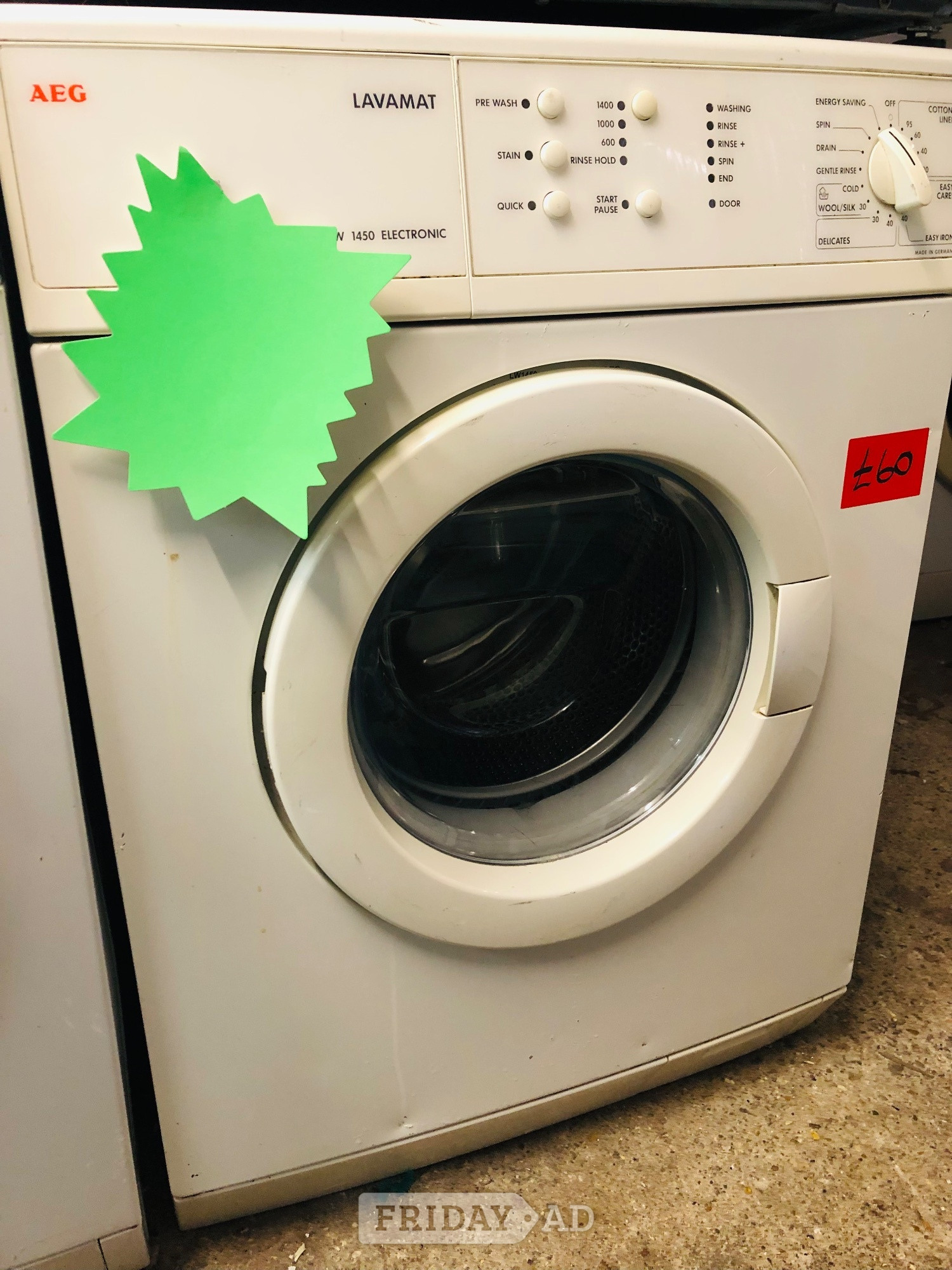 AEG 8KG load ,1400 spin speed washing machine. in Bicester