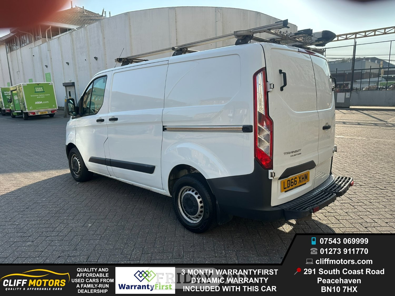 2016 Ford Transit Custom - Long MOT - Ex BT Van - No VAT - ULEZ C - Vans & Commercial Vehicles in Peacehaven
