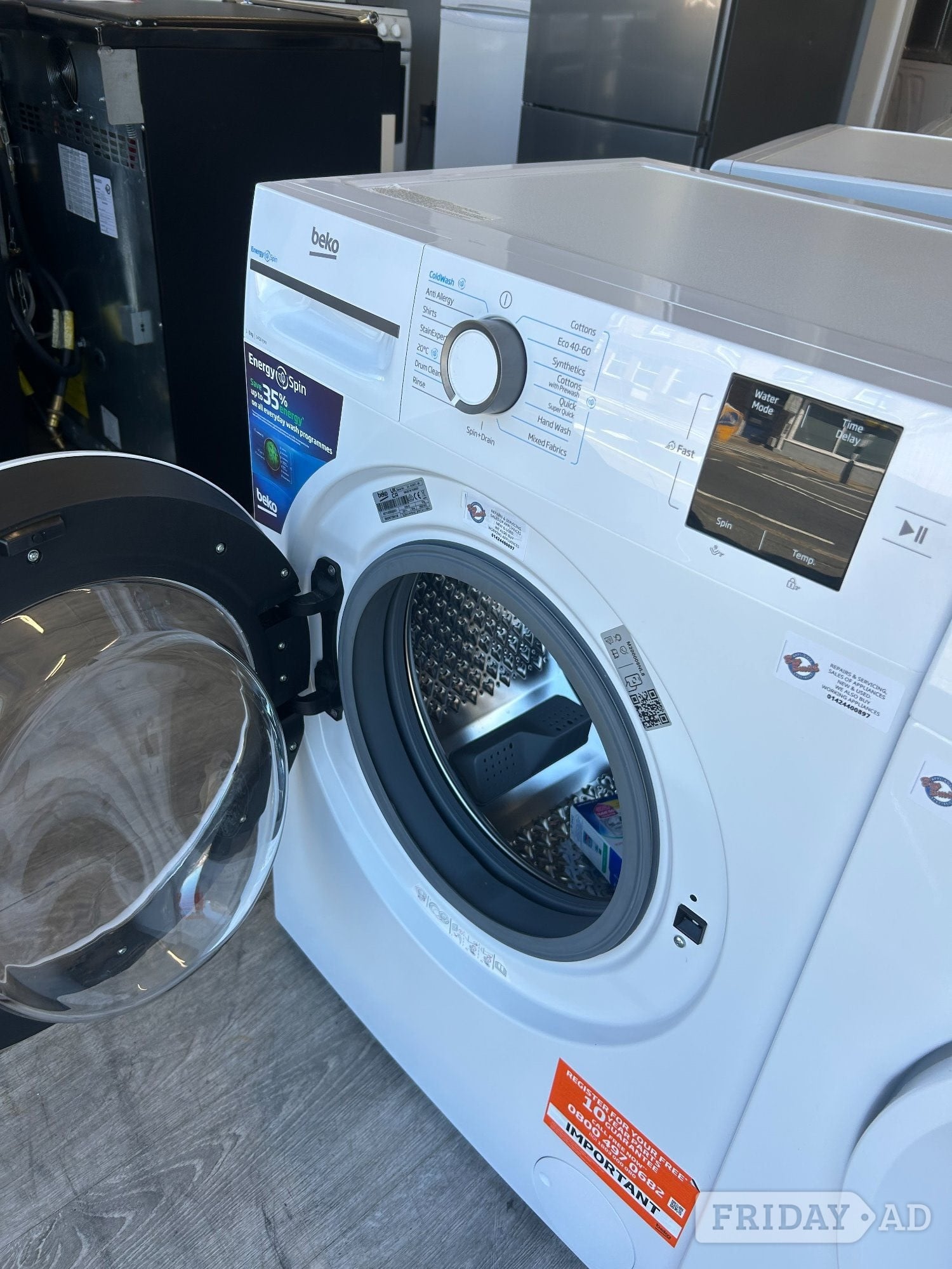 BEKO 8KG WASHING MACHINE