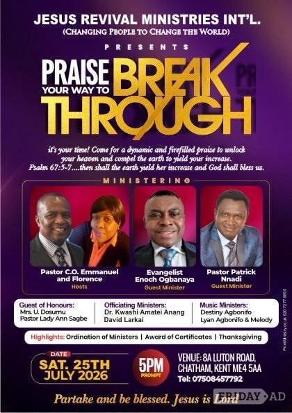 🎉 PRAISE & WORSHIP DAY 🙌 in Chatham