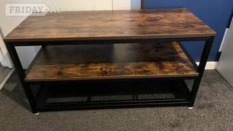 The Range Industrial style tv/coffee
