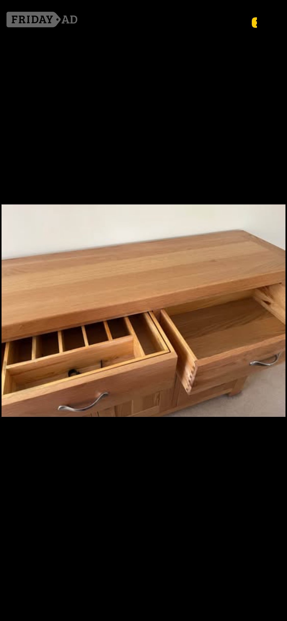 Wooden Side unit - cupboards and drawers - Furniture in Bognor Regis