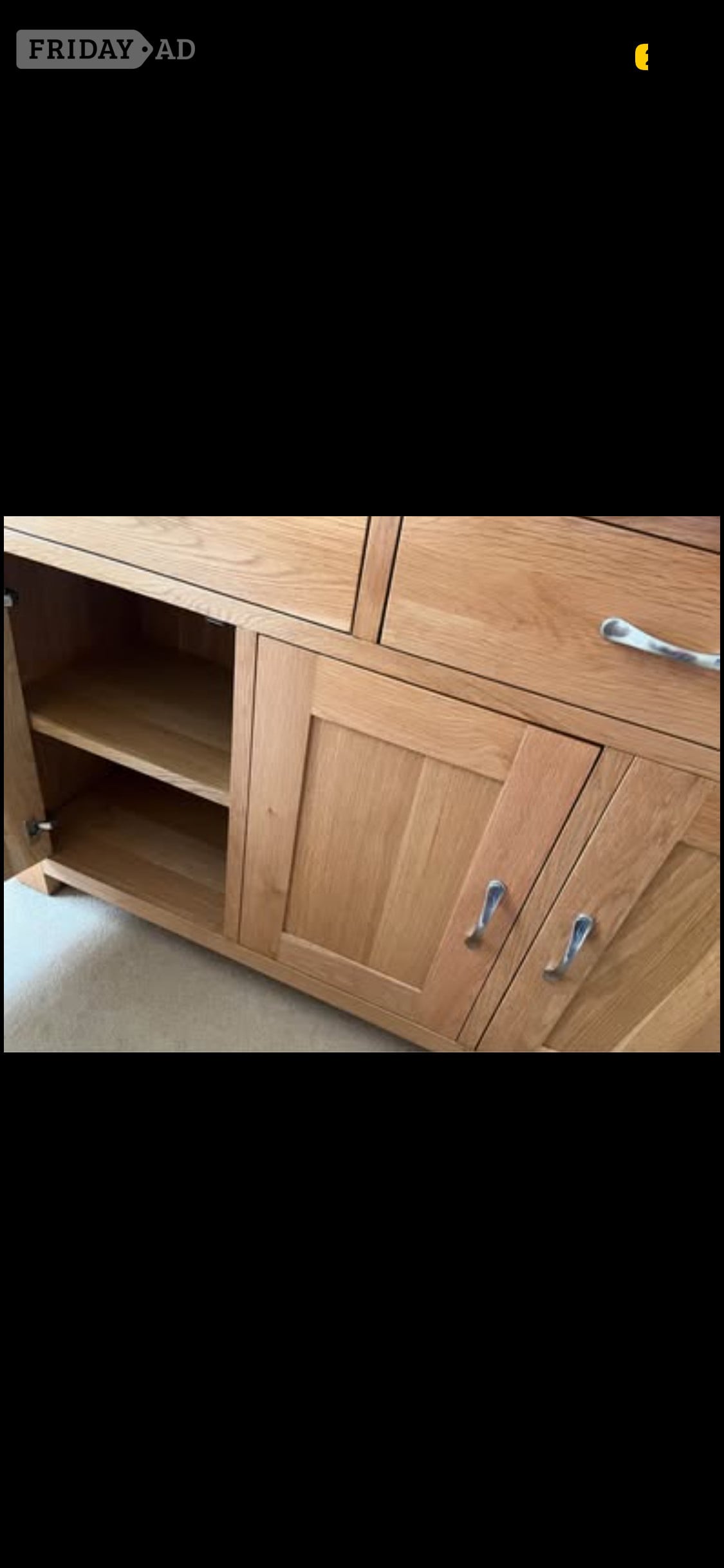Wooden Side unit - cupboards and drawers - Furniture