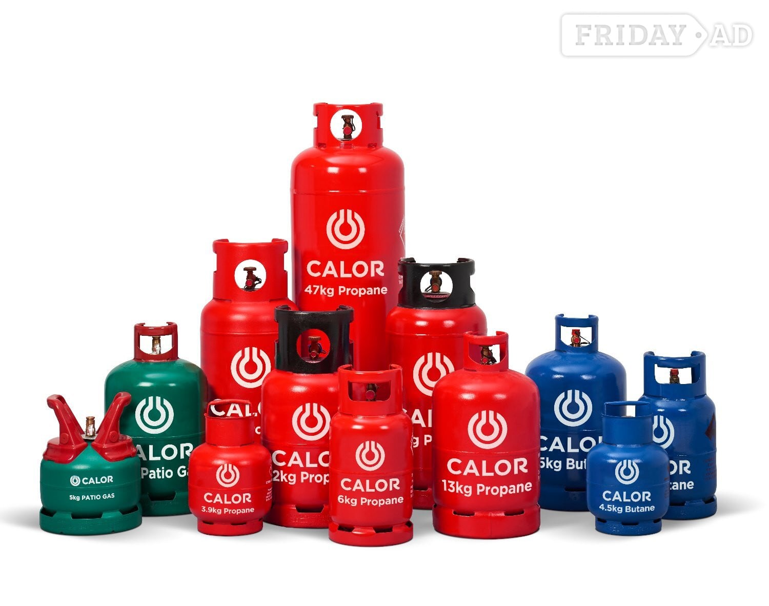 Jefferson Eastbourne Calor Gas Bottles. Free Delivery in Eastbourne