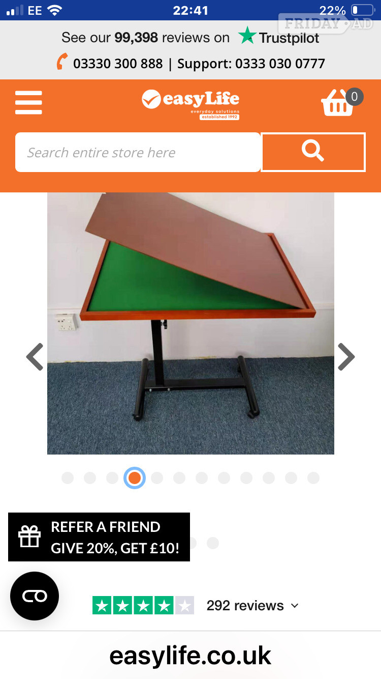Worthing Easy side table