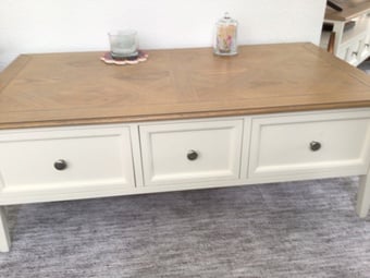 Coffee table for lounge