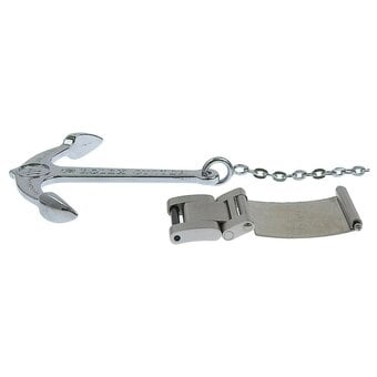 Rolex Sea Dweller anchor, and large extension bracelet link.