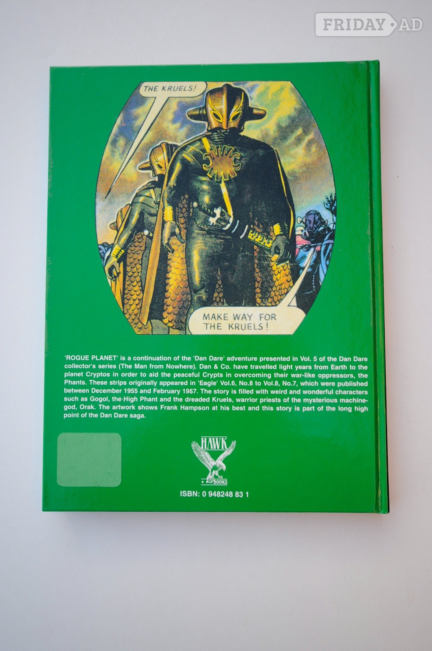 Dan Dare Pilot Of The Future Rogue Planet Sixth Deluxe 1st Ed
