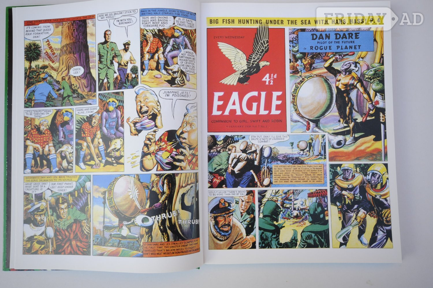 Hartley Wintney Dan Dare Pilot Of The Future Rogue Planet Sixth Deluxe 1st Ed