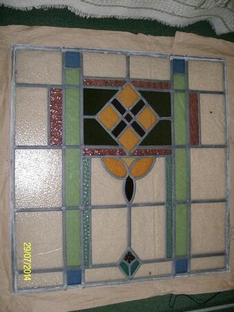 genuine 1930's leaded lights /windows for collector/use