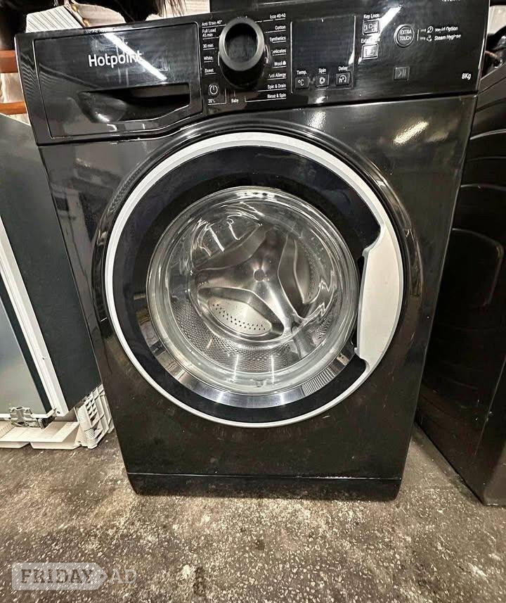 washing machine black available free home delivery  in Manchester