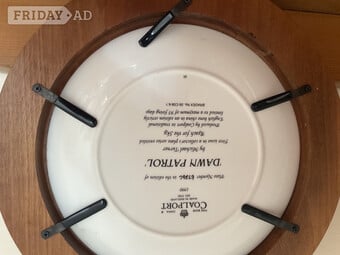 3Colport plates in frames of 2 World war planes