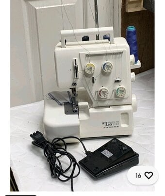 Janome 134d 4 thread differential feed overlocker 