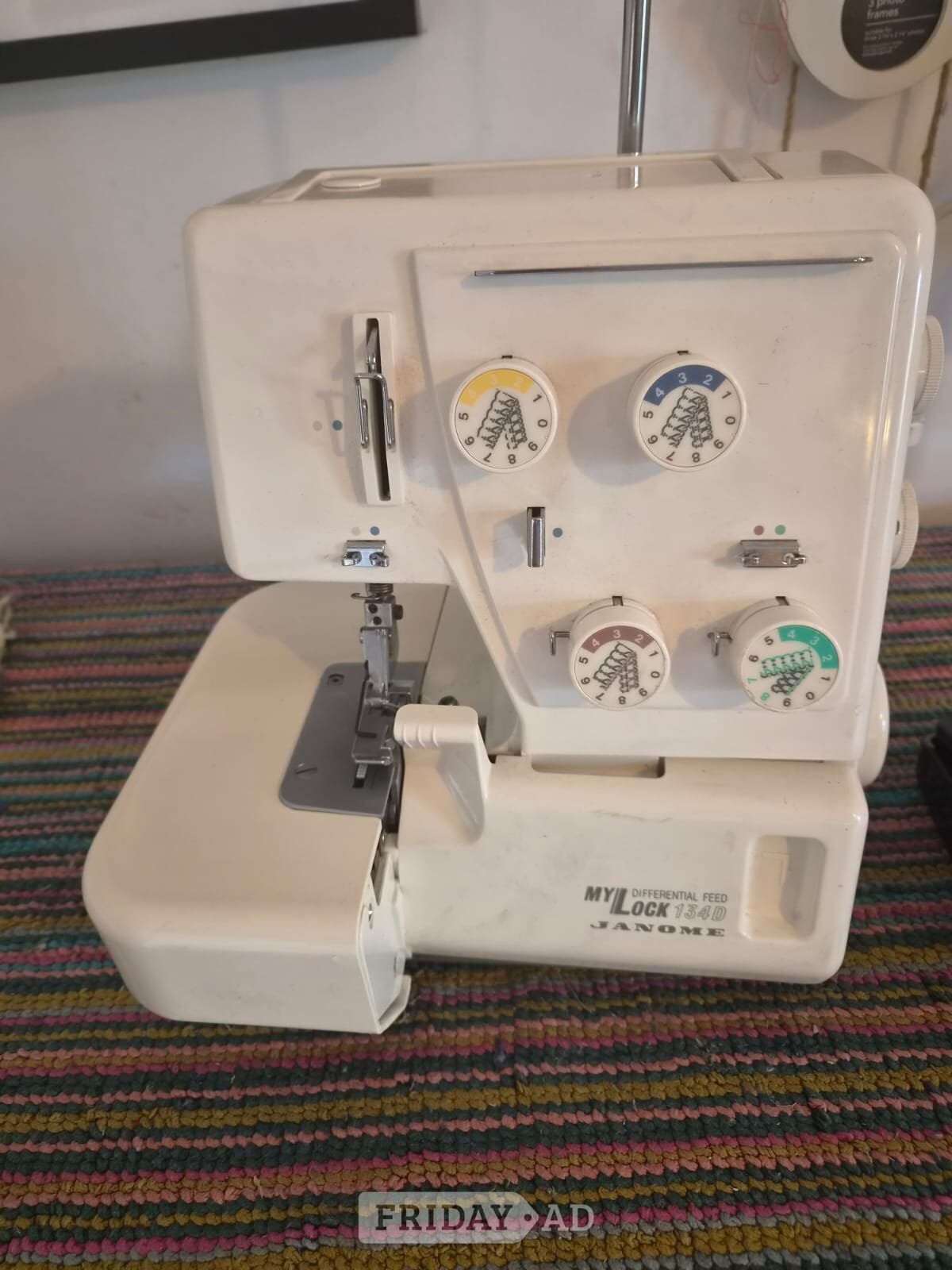 Janome 134d 4 thread differential feed overlocker 