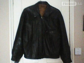 BLACK LEATHER JACKET