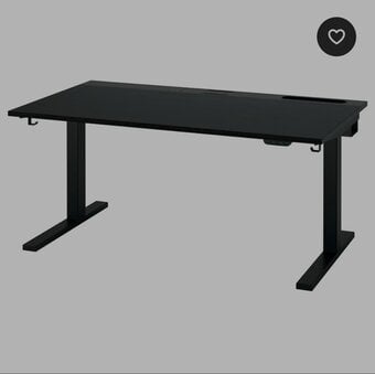 Ikea Mittzon Office Desk In Black
