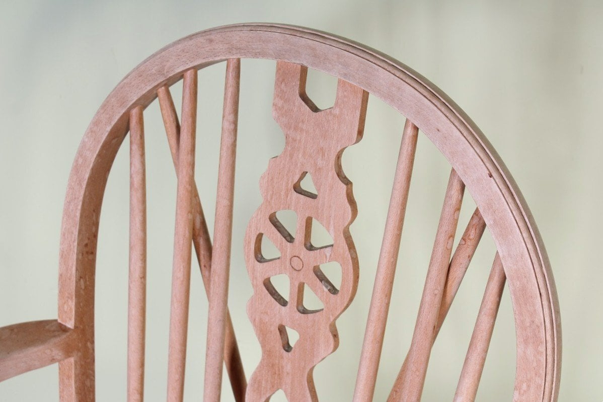 Delivery Options - 2 Beech Farmhouse Wheelback Carver Chairs - Furniture