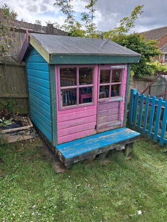 Timber Wendy house for sale
