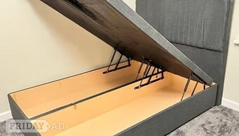 Double - Global design divan Ottomen with floor standing Hb