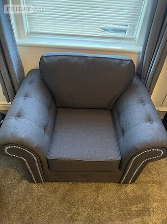 Oakland armchair - choice of colours and fabrics