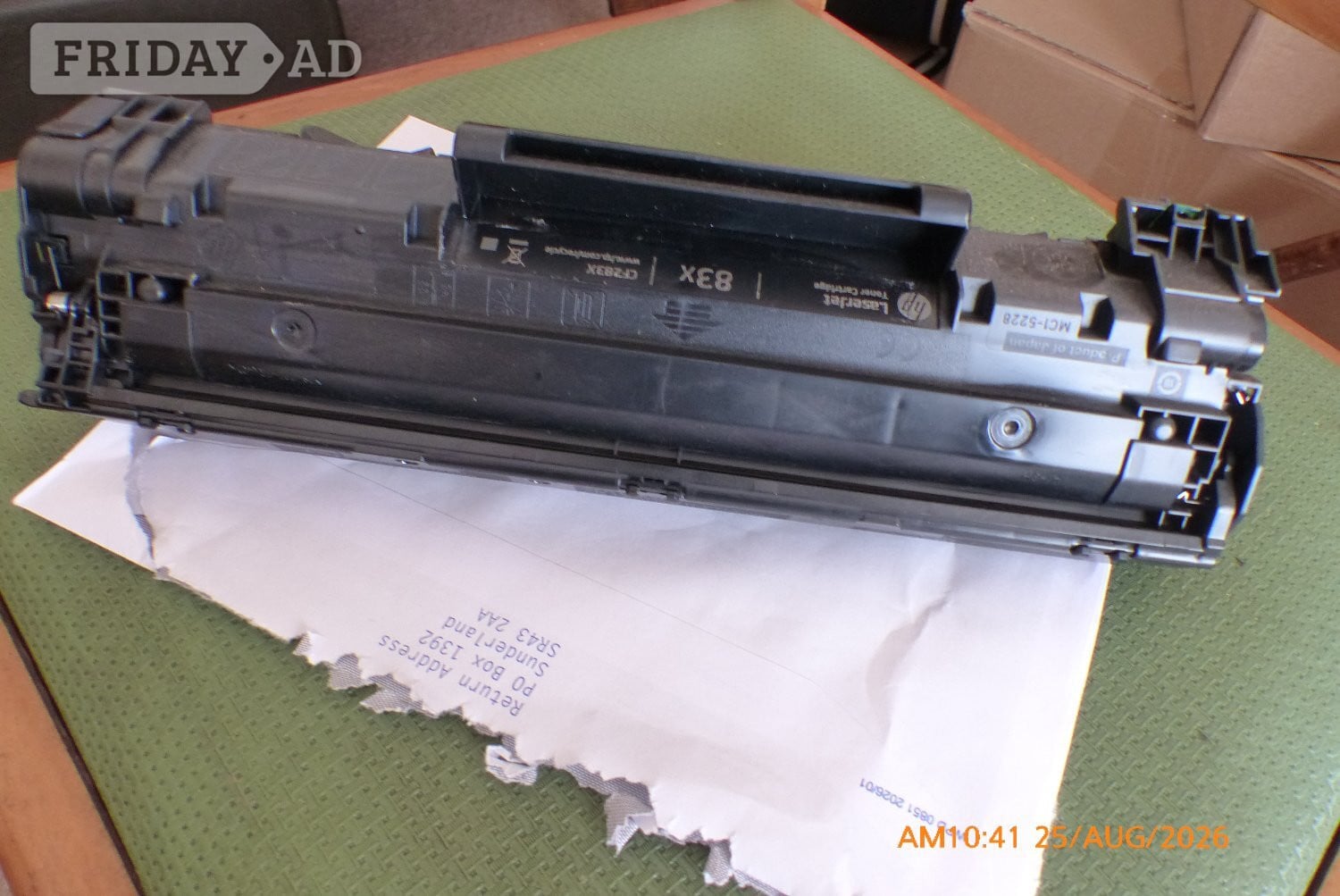Genuine HP Laser Jet Toner Cartridge  83x  in Horsham