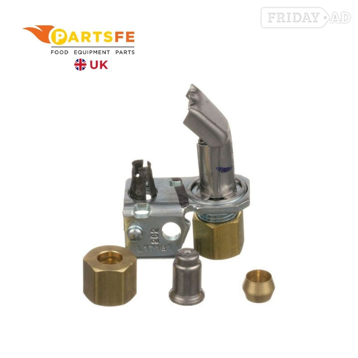 Garland GL1415300 NAT/LP Range Pilot Burner (3/16" X 1/4" Tube) in Manchester