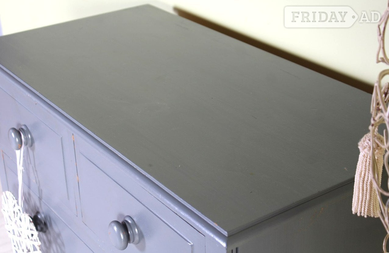 UK Delivery - Second-Hand Painted Cottage Pine Chest Of Drawers - Furniture