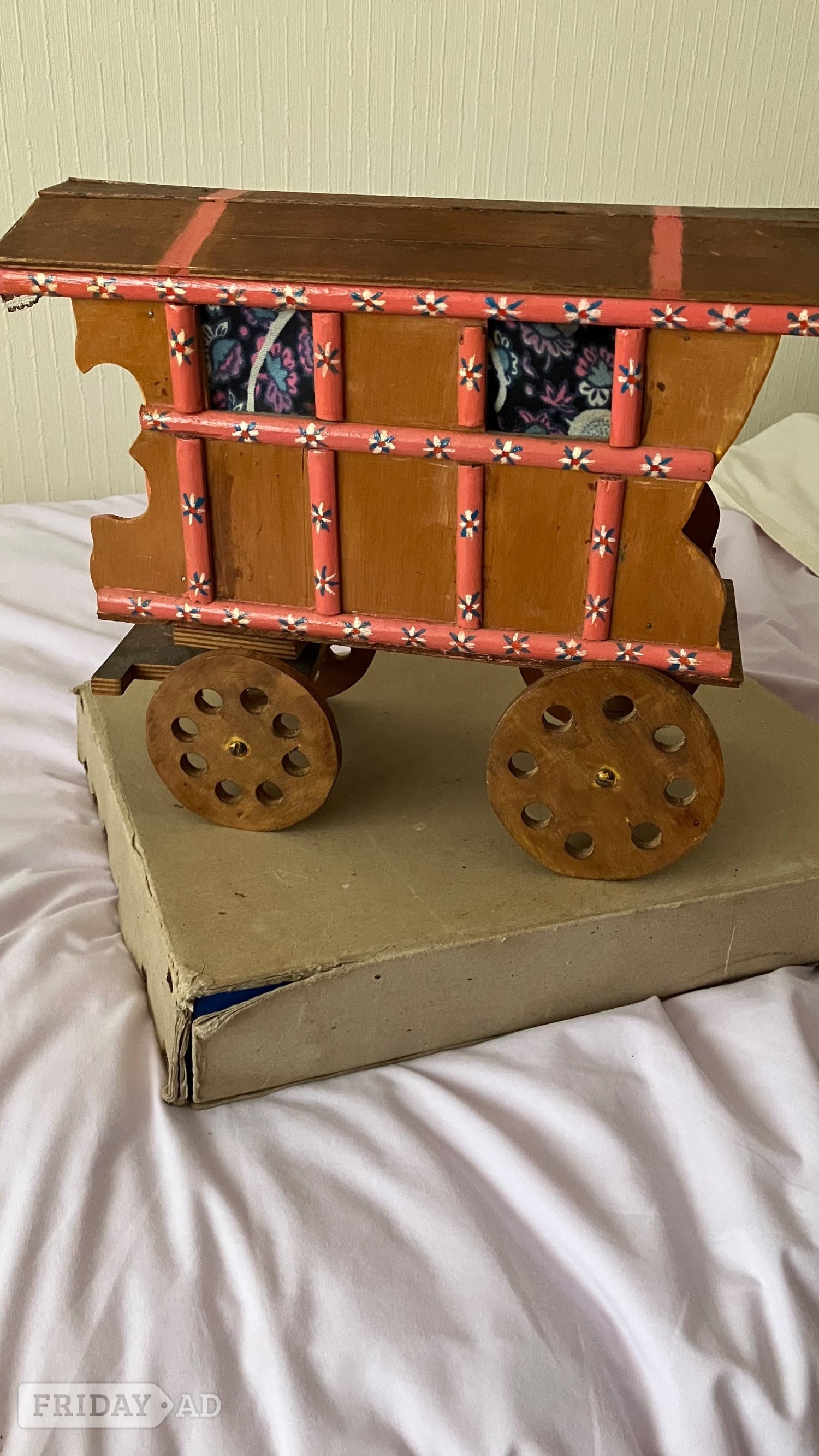 Gypsy Wagon - decorative wooden wagon - Antiques & Collectables