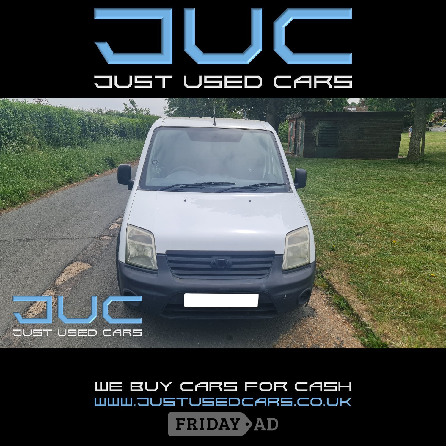 Ford Ford Transit Connect 1.8 75 T200 (Manual Diesel) 61 Reg 2011 116,932 Miles (NO VAT) Lewes