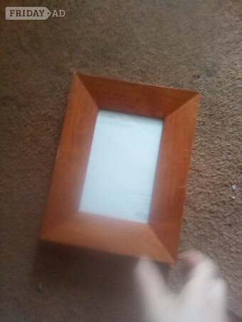 Photo frame, wood, brand new, M&S, 6 X 4"