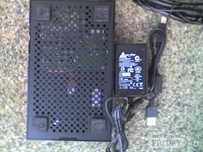 LACIE 500Gb Black External Hard Drive , USB2 Interface with PSU & Cable - Computers & Electronics in Waterlooville