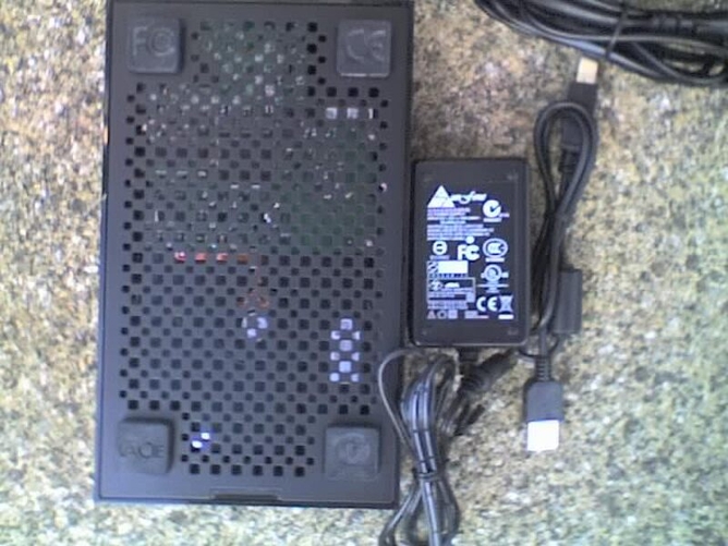 LACIE 500Gb Black External Hard Drive , USB2 Interface with PSU & Cable - Computers & Electronics in Waterlooville